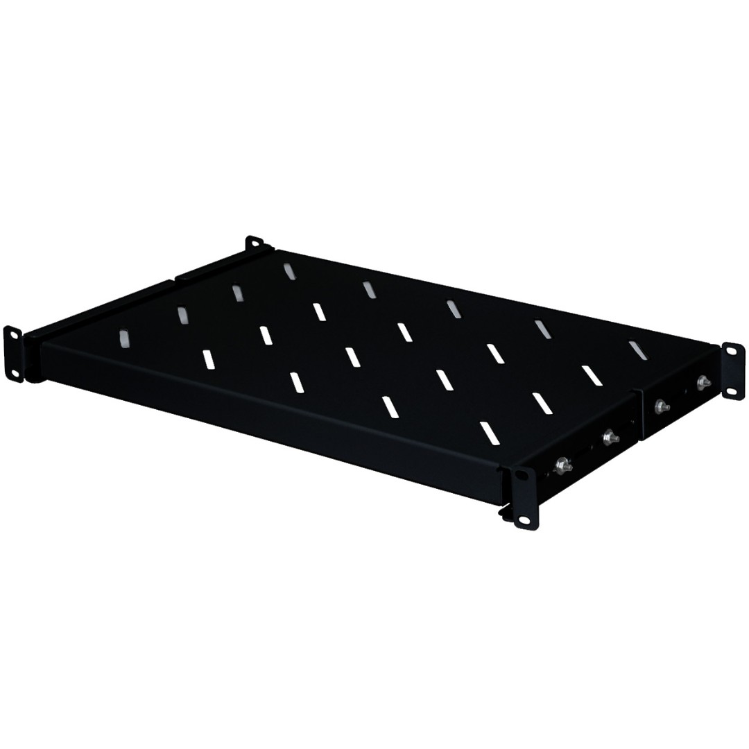 SKAT TB Shelf P800-B  Выдвижная полка 19" для шкафов 800 мм, черная